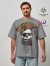 Мужская футболка оверсайз / Real pirate