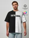 Мужская футболка оверсайз / Токийский гуль