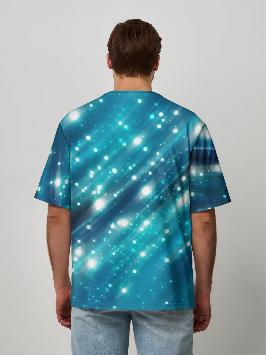 Мужская футболка оверсайз / Волшебство | Magic