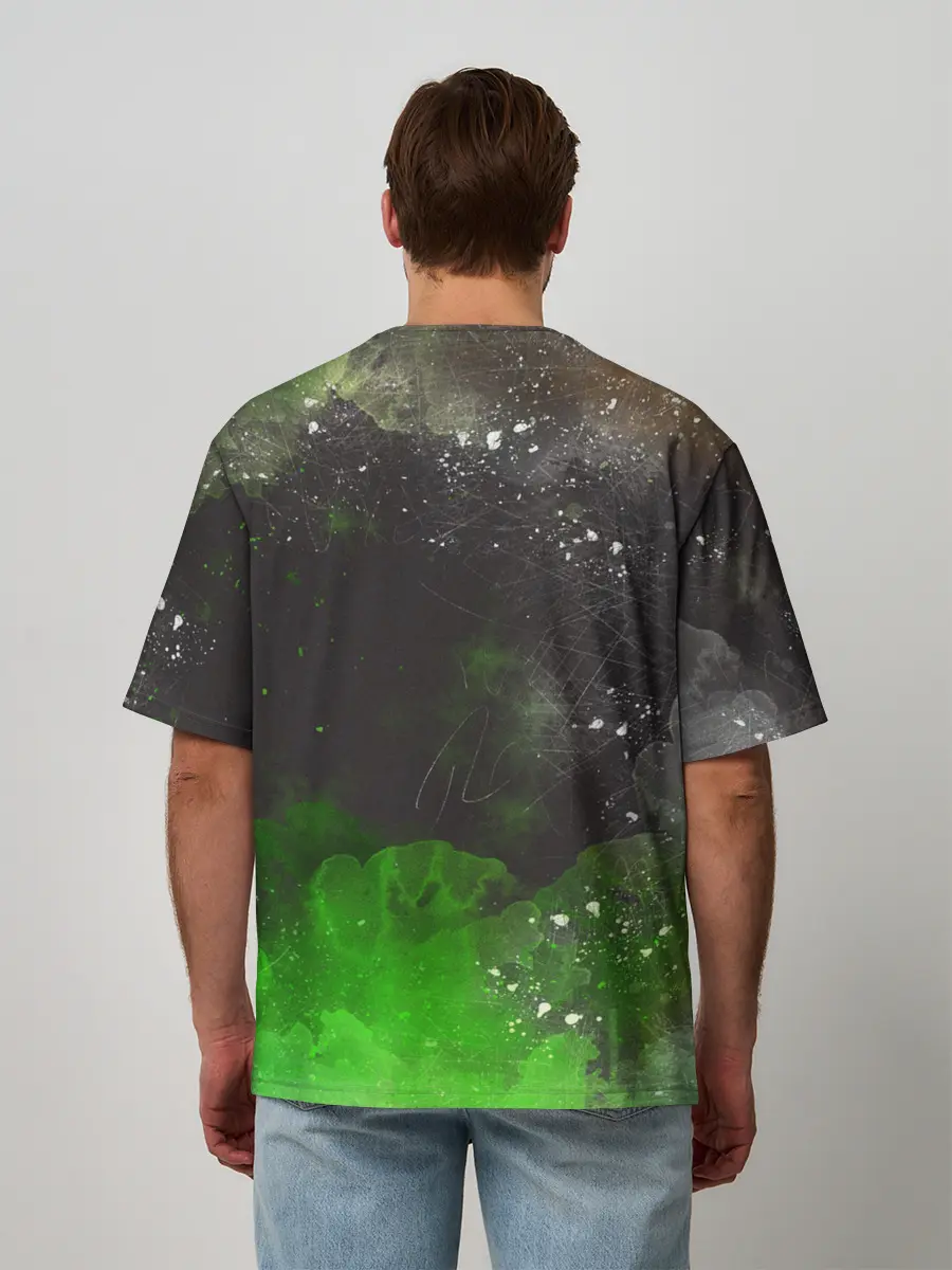 Мужская футболка оверсайз / BILLIE EILISH | БИЛЛИ АЙЛИШ