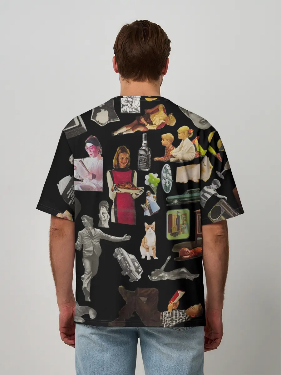 Мужская футболка оверсайз / РЕТРО