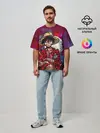 Мужская футболка оверсайз / Луффи One Piece. Большой куш