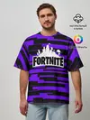 Мужская футболка оверсайз / FORTNITE