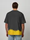 Мужская футболка оверсайз / Yellow and Black Armenia
