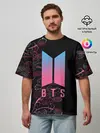 Мужская футболка оверсайз / BTS