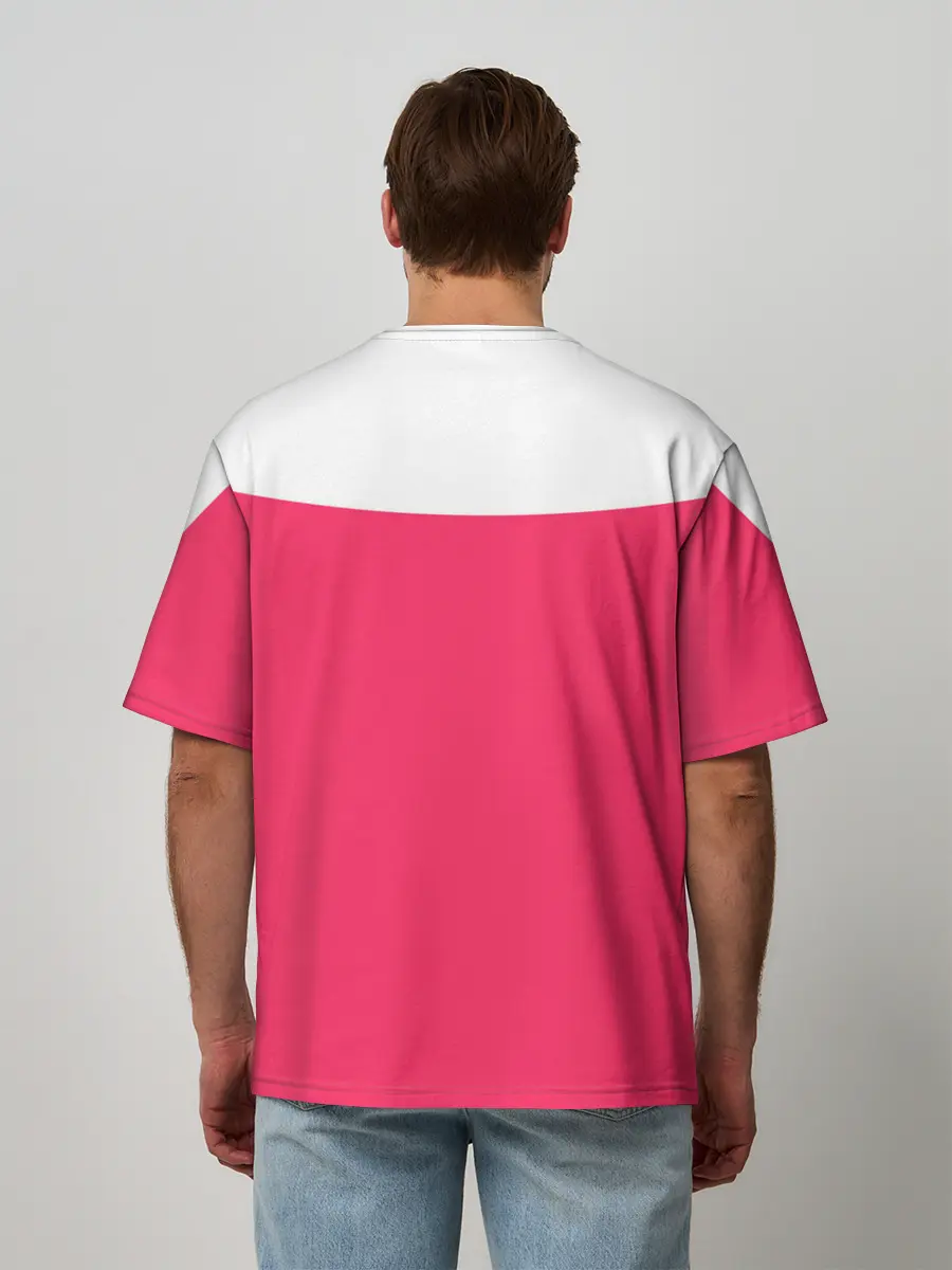 Мужская футболка оверсайз / Призрак в доспехах