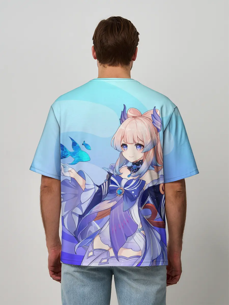 Мужская футболка оверсайз / Genshin Impact, Кокоми