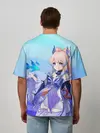 Мужская футболка оверсайз / Genshin Impact, Кокоми