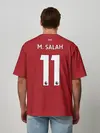Мужская футболка оверсайз / М.Салах 18-19 home