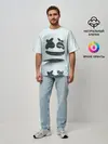 Мужская футболка оверсайз / MARSHMELLO | МАРШМЕЛЛО
