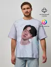 Мужская футболка оверсайз / BTS