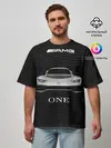 Мужская футболка оверсайз / AMG Progect One