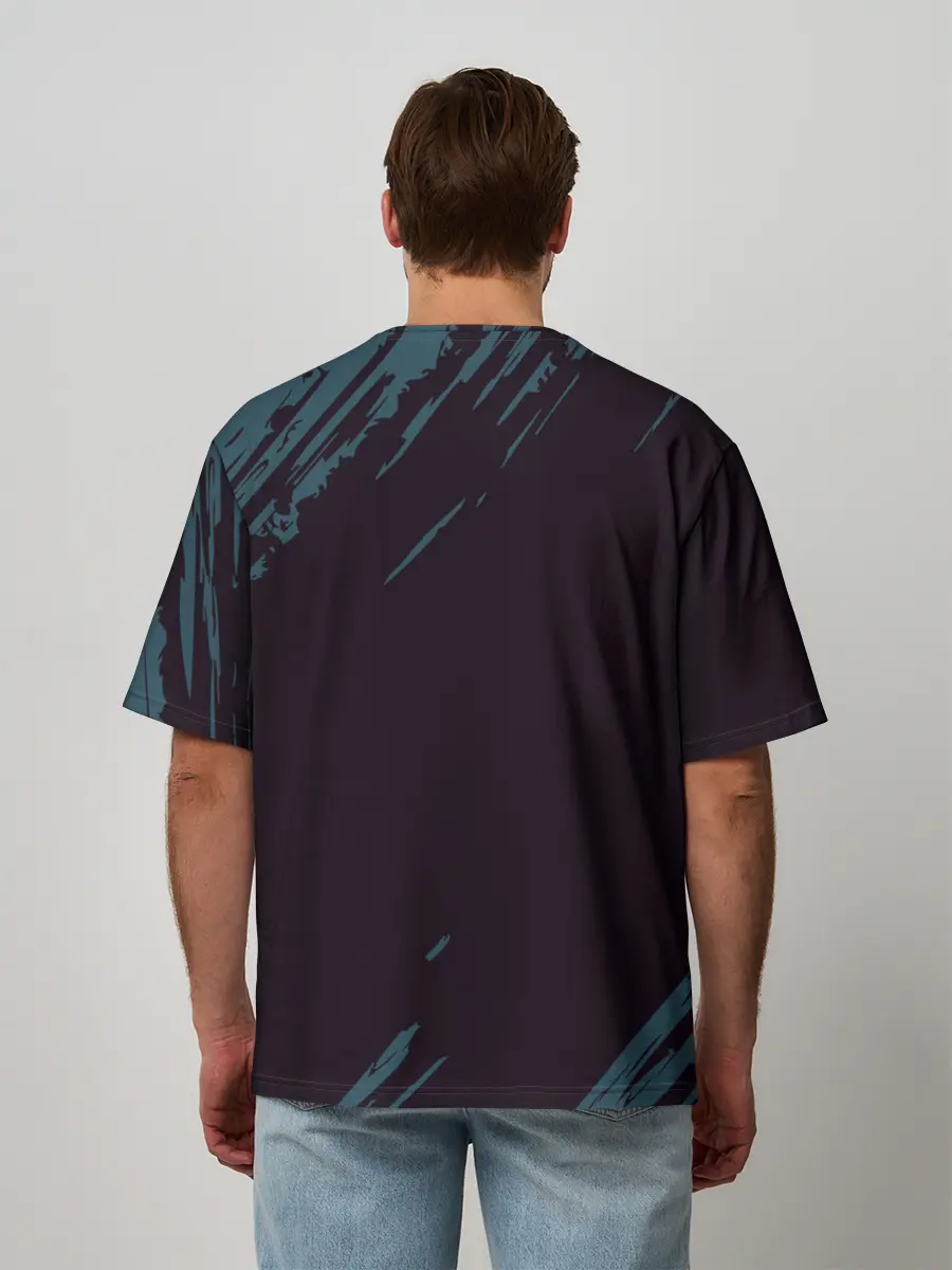 Мужская футболка оверсайз / SONIC | СОНИК