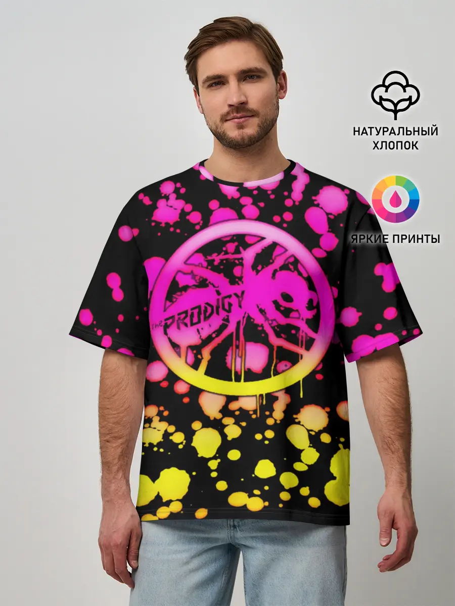Мужская футболка оверсайз / The Prodigy