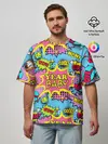 Мужская футболка оверсайз / Year baby Pop art print