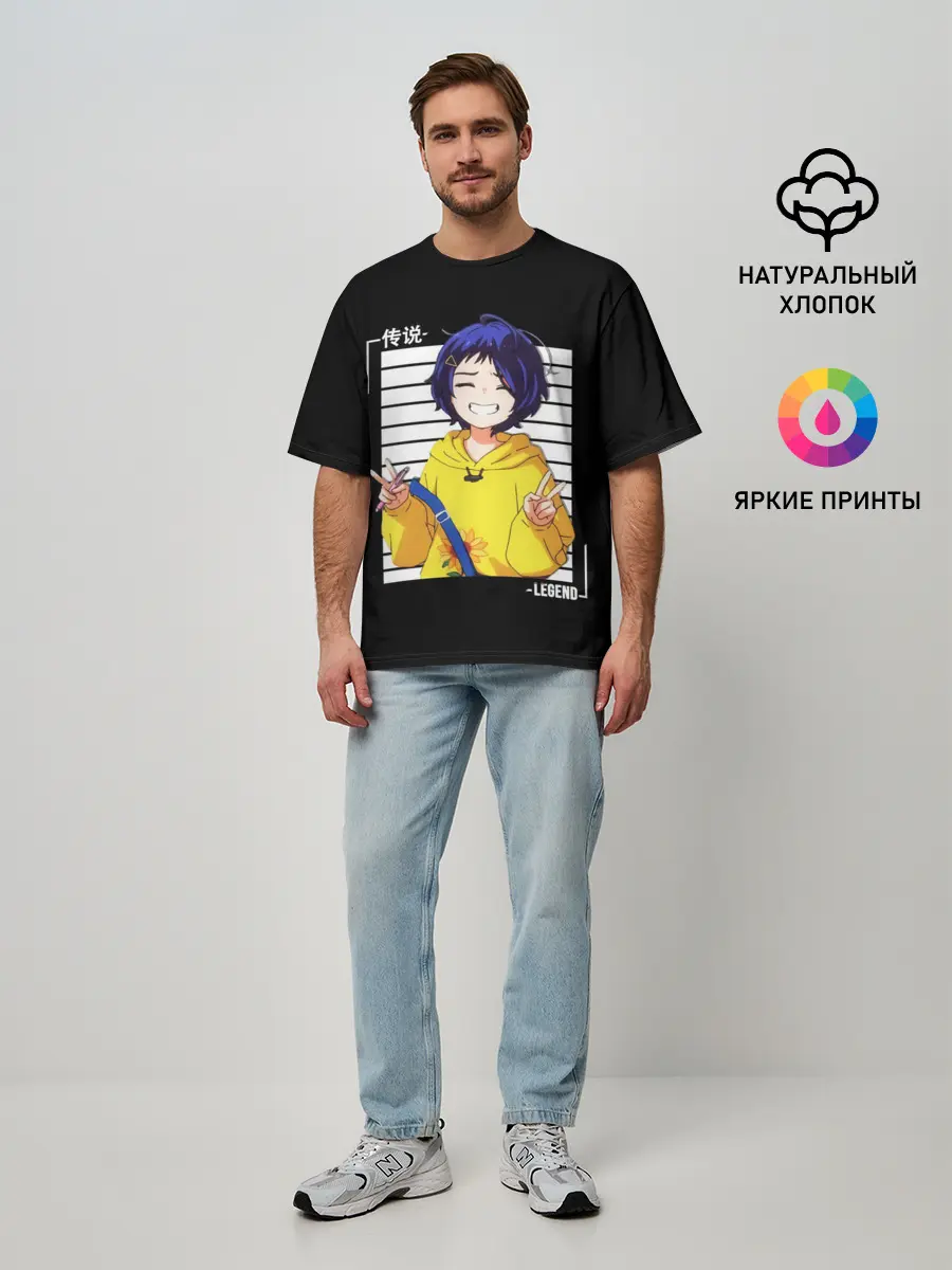 Мужская футболка оверсайз / Ai Ooto