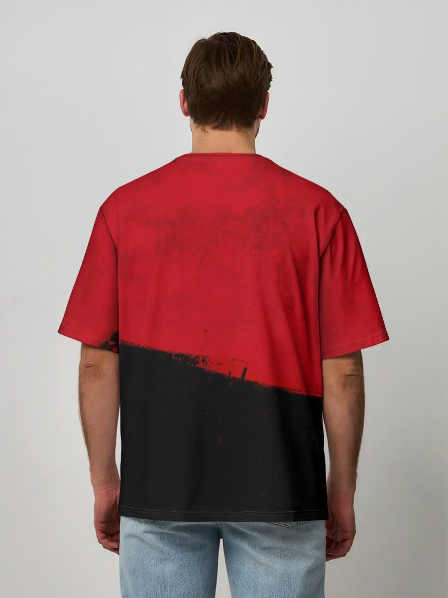 Мужская футболка оверсайз / Red Dead Redemption 2