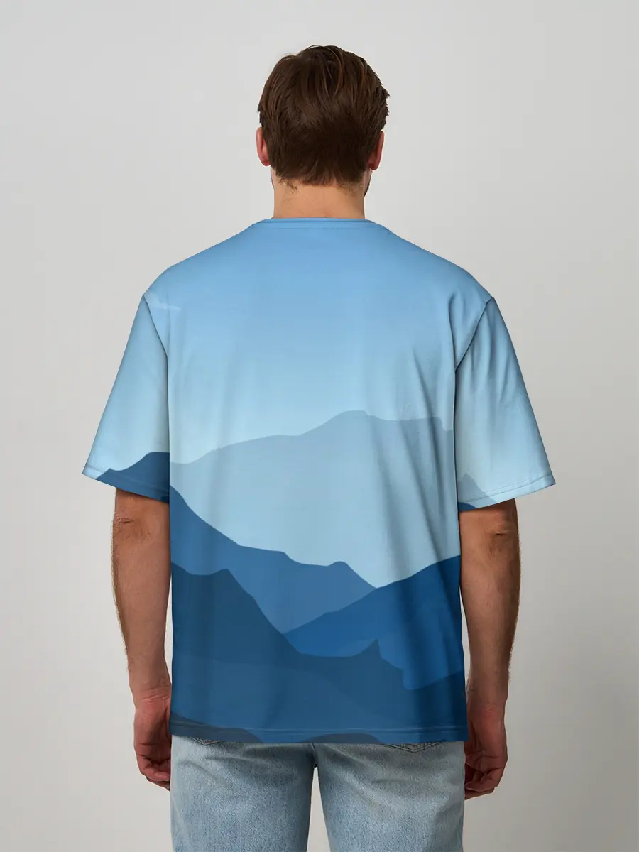 Мужская футболка оверсайз / Kennys LIFE matters