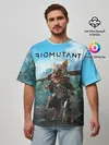 Мужская футболка оверсайз / Biomutant Биомутант