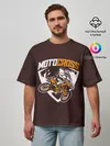 Мужская футболка оверсайз / MOTOCROSS | МОТОКРОСС
