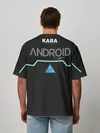 Мужская футболка оверсайз / Kara Detroit: Become Human