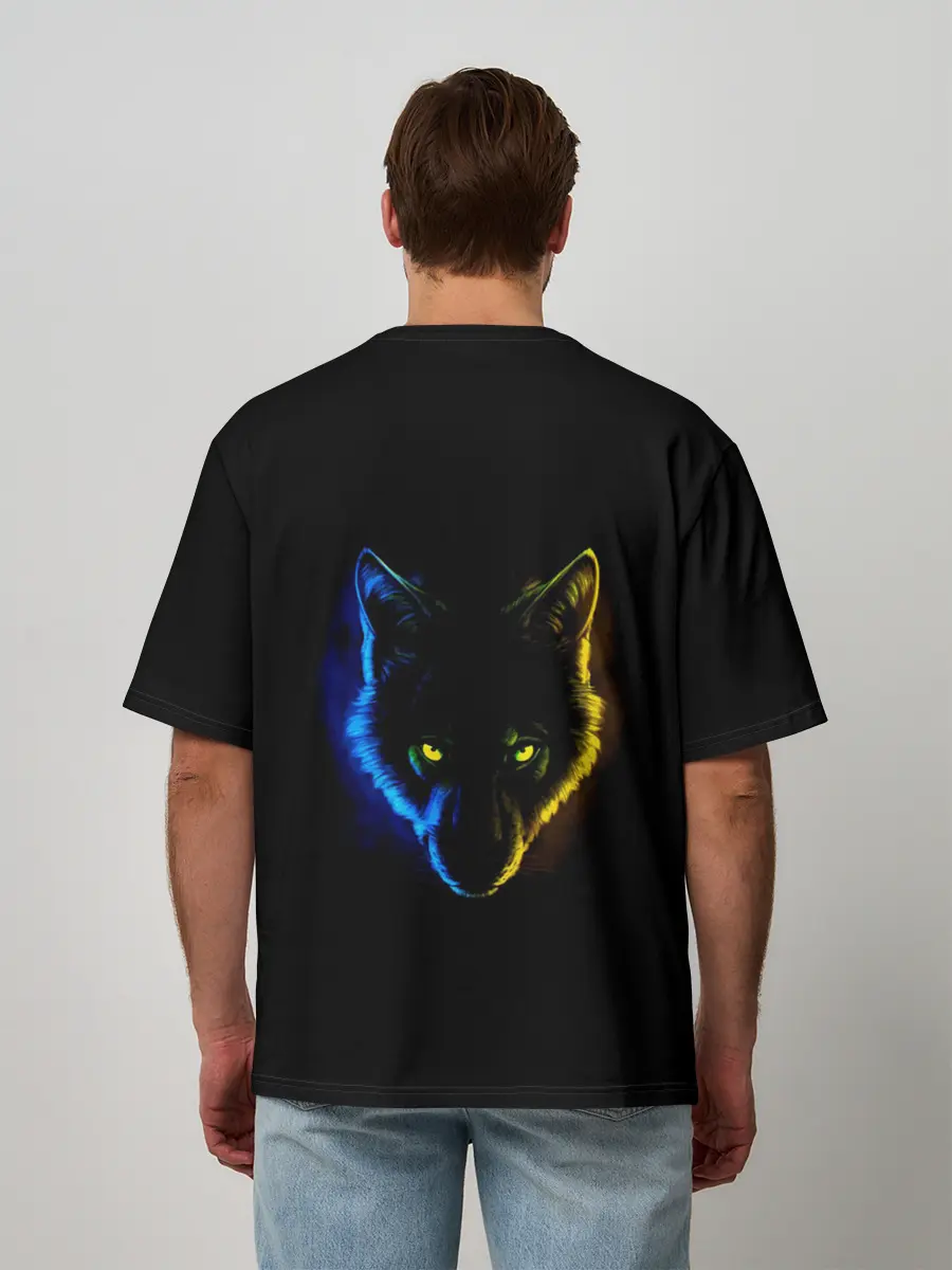 Мужская футболка оверсайз / Гипноз