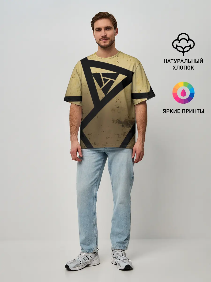 Мужская футболка оверсайз / ARTIFACT