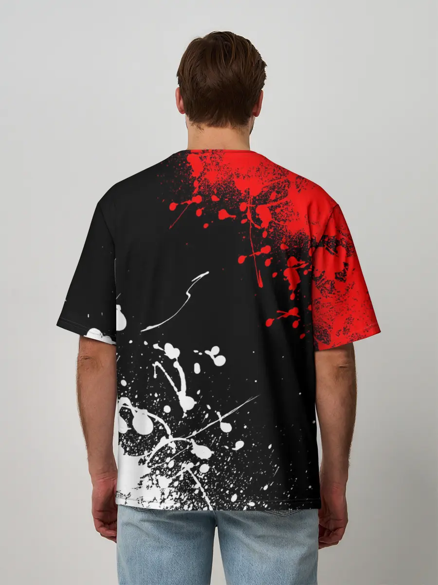 Мужская футболка оверсайз / Five Finger Death Punch [8]