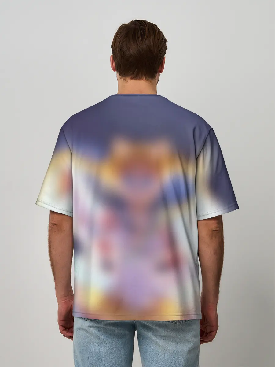 Мужская футболка оверсайз / SAILOR MOON