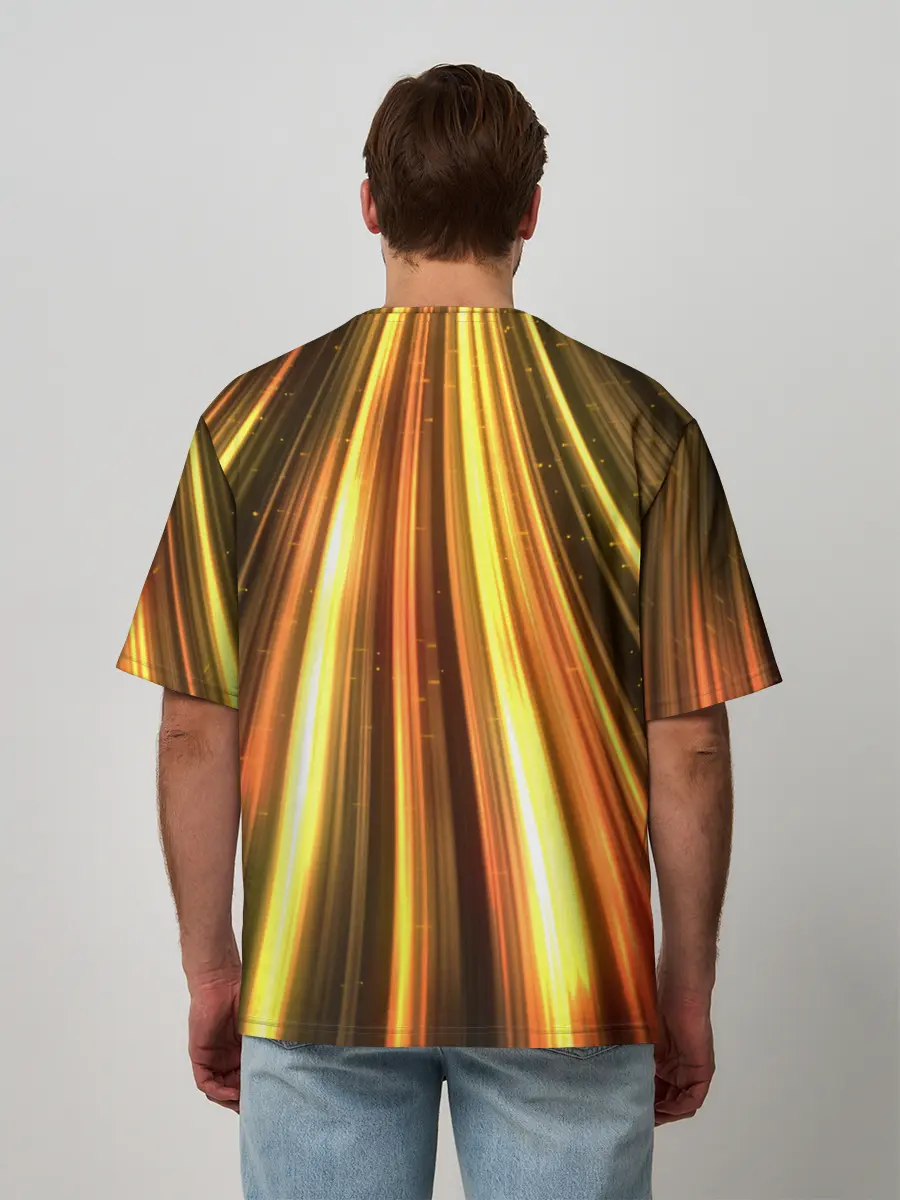 Мужская футболка оверсайз / Vzlet