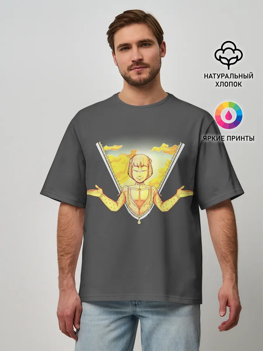 Мужская футболка оверсайз / Прощай, Бруно. JoJo