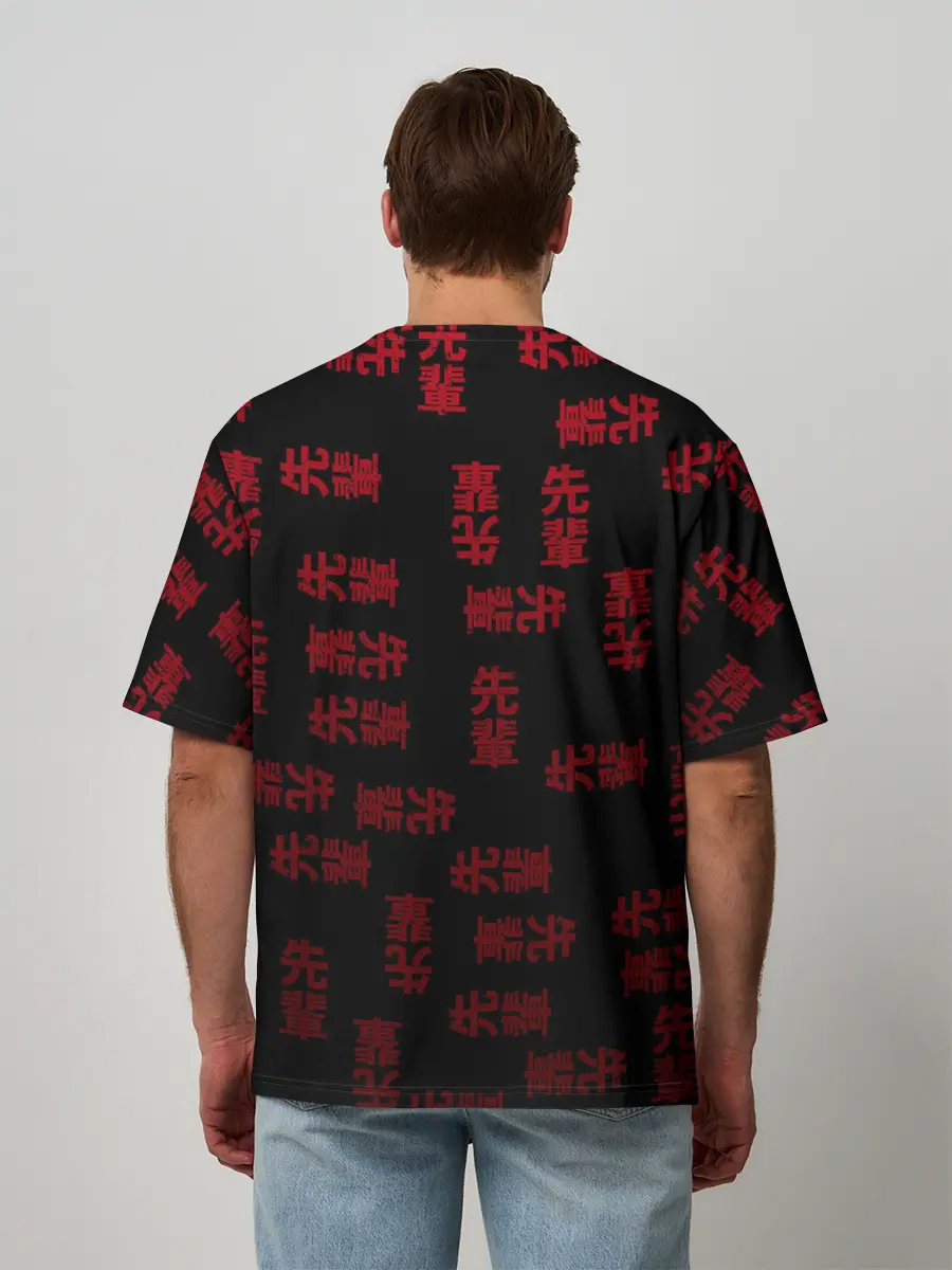 Мужская футболка оверсайз / Anime