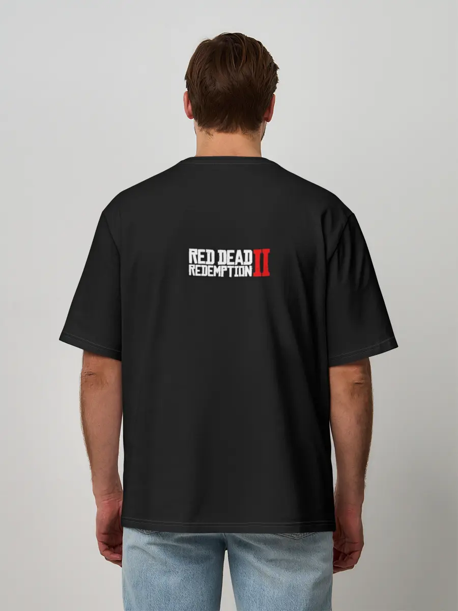 Мужская футболка оверсайз / Red Dead Redemption