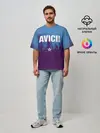 Мужская футболка оверсайз / Avicii