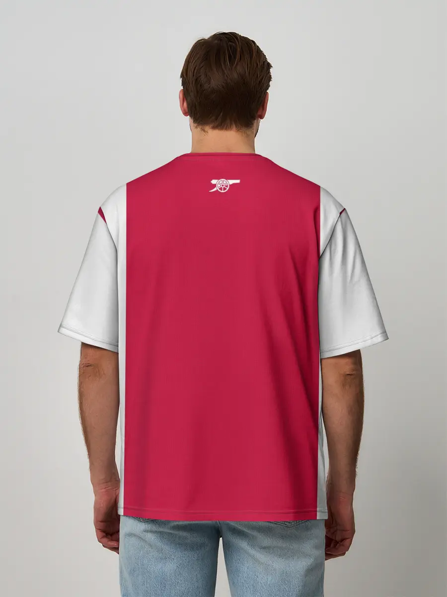 Мужская футболка оверсайз / Arsenal home 19-20