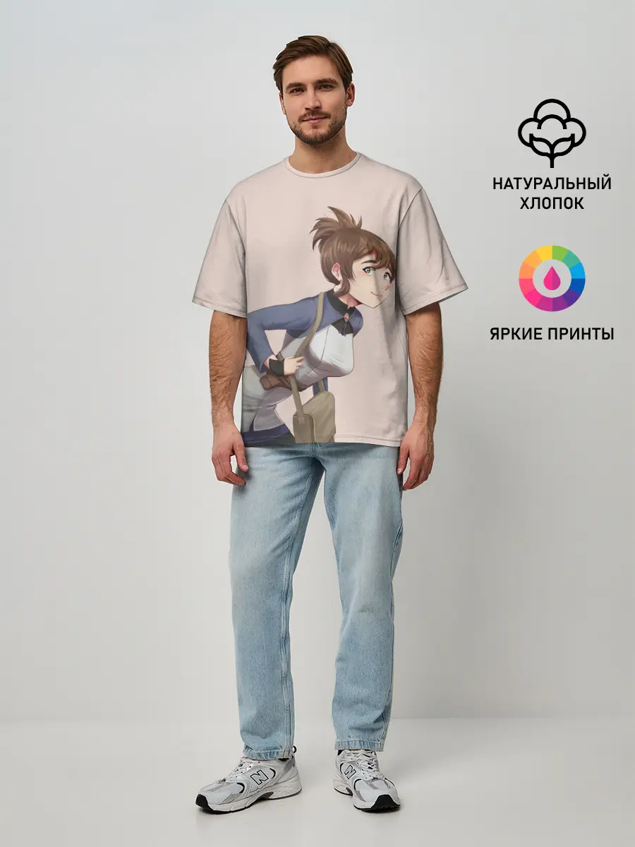 Мужская футболка оверсайз / Sweet Marci