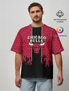 Мужская футболка оверсайз / CHICAGO BULLS