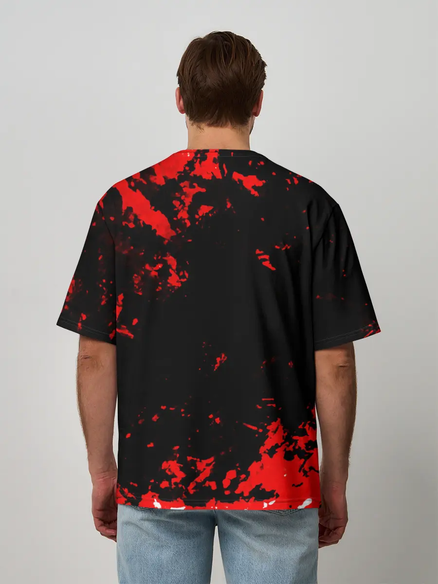 Мужская футболка оверсайз / Бэйл Гарет