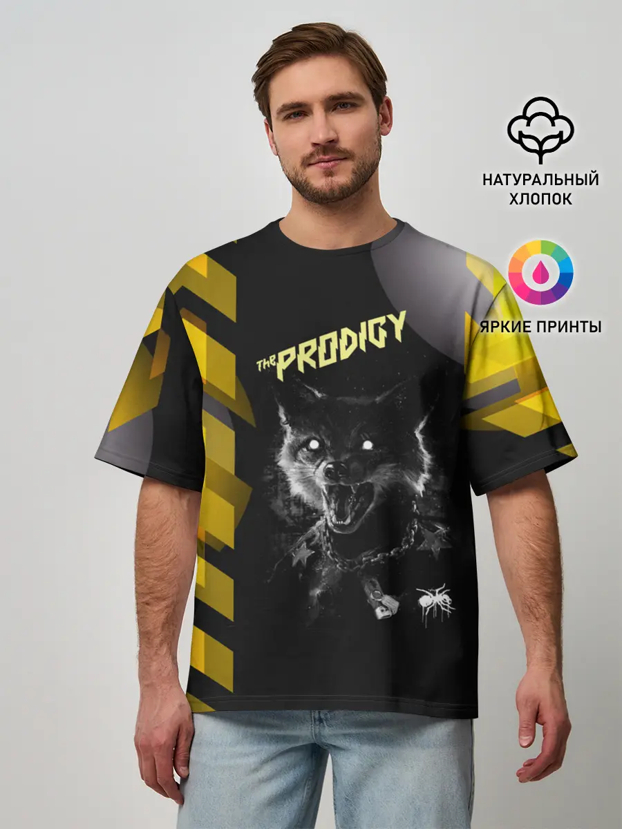 Мужская футболка оверсайз / the prodigy
