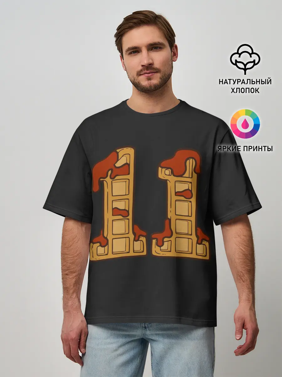 Мужская футболка оверсайз / 11