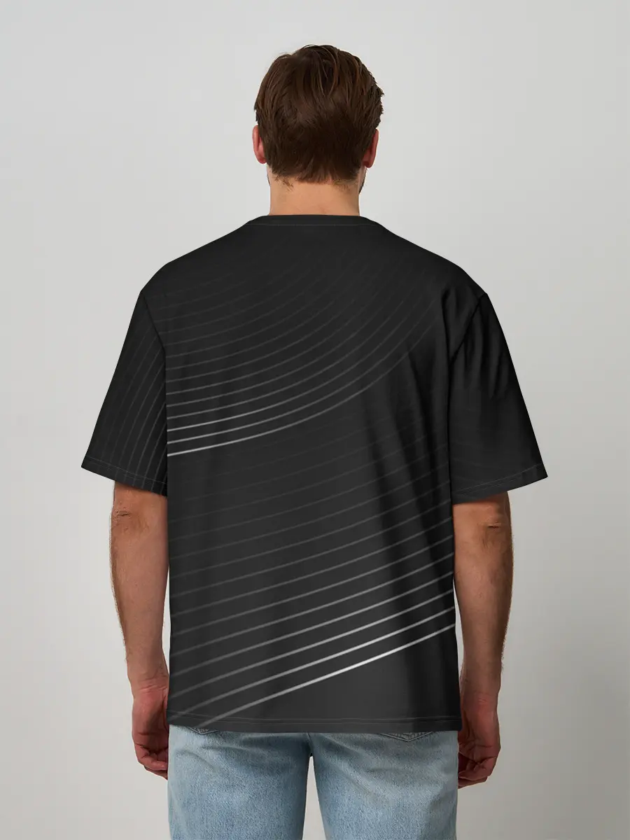 Мужская футболка оверсайз / BMW