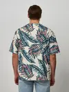 Мужская футболка оверсайз / Тихие тропики