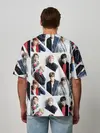 Мужская футболка оверсайз / BTS COLLAGE