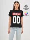 Женская базовая футболка / СЕНПАЙ - SENPAI