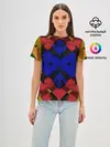 Женская базовая футболка / Абстракция