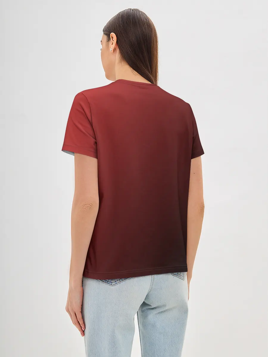 Женская базовая футболка / Падение комет