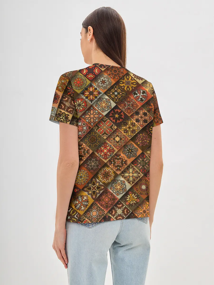 Женская базовая футболка / СЛАВЯНСКАЯ СИМВОЛИКА