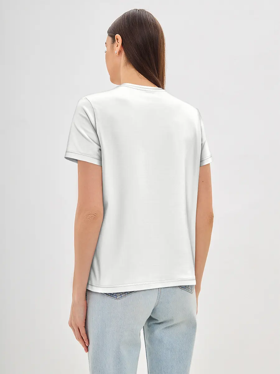 Женская базовая футболка / Принцесса Мононоке