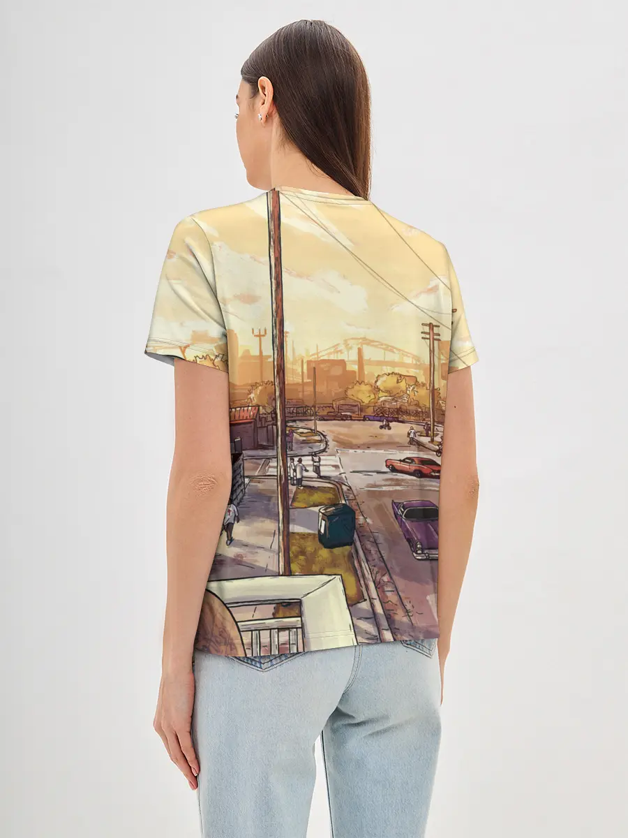 Женская базовая футболка / GTA San Andreas