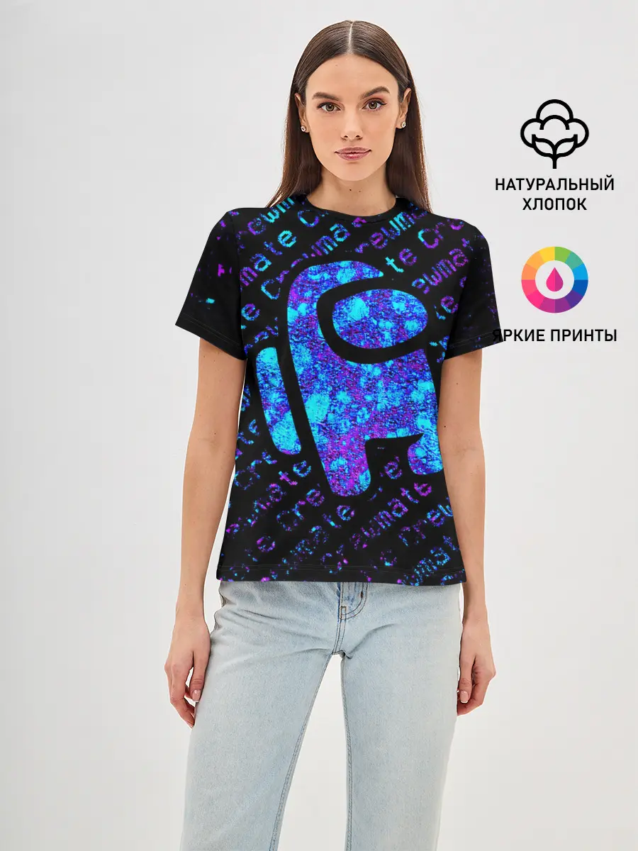 Женская базовая футболка / AMONG US - Crewmate